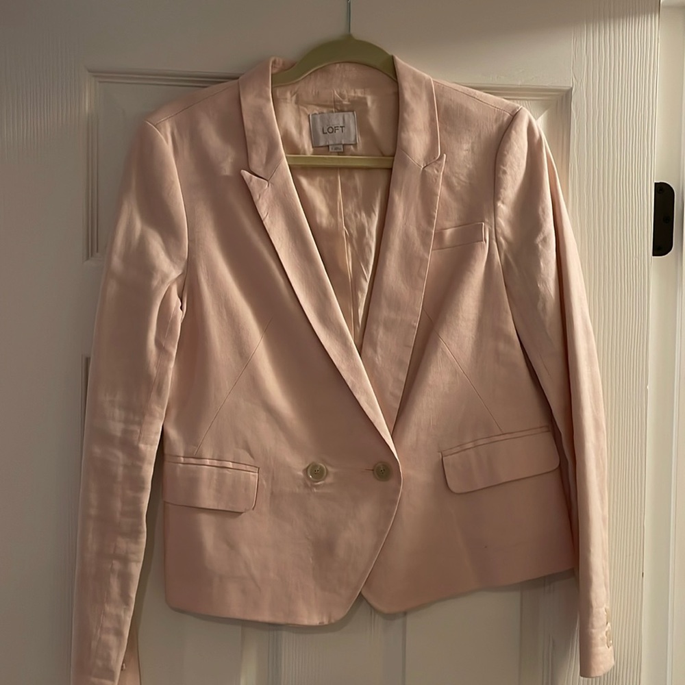 Pink LOFT Blazer, Size Small